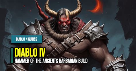 Diablo S Fury Hammer Of The Ancients Barbarian Build