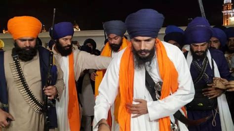 Amritpal Singh Likely To Surrender In Punjabs Golden Temple As Manhunt For Khalistani Leader