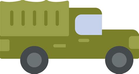 Military Truck Vector Icon 20470900 Vector Art At Vecteezy