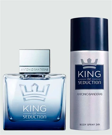 Kit King Of Seduction Edt Antonio Banderas 100ml Desodorante Body