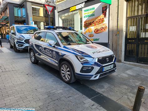 Seat Ateca 2020 con sistema OCR perteneciente a la Policía Flickr