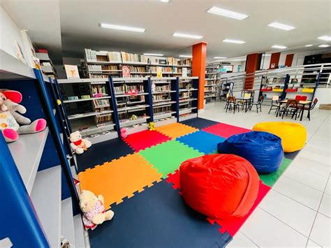 Biblioteca Municipal De São Gonçalo Conta Com Espaço Para Estímulo De