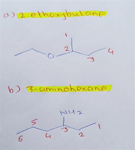 Solved Complete The Following Table Functional Group Name Sample