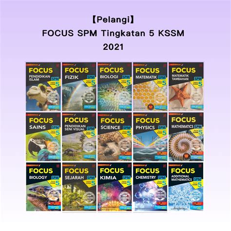 Pelangibuku Rujukan Focus Spm Tingkatan Kssm Reference Spm