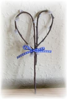 Handmade By Tamara Jayne Pussy Willow Hearts