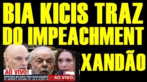 Deputada Bia Kicis Traz Atualiza Es Impeachment De Moraes Vexame De