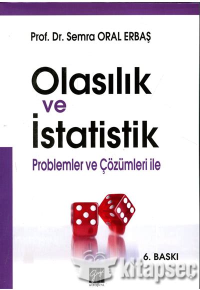 Olasılık ve İstatistik Gazi Kitabevi 9786053447993