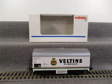 MÄRKLIN H0 4416 Güterwagen Bierwagen der DB Veltins Pilsener in OVP