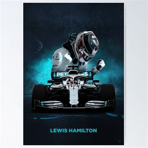 Lewis Hamilton Formula 1 Poster Poster Lewis Hamilton Shop Official