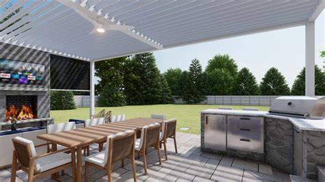 5 Best Outdoor Kitchen with Pergola design ideas - Breslow Outdoors