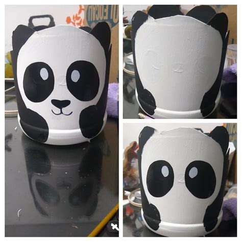 Maceta De Oso Panda