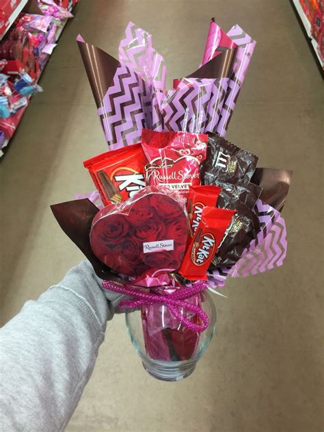 Valentine's candy bouquet