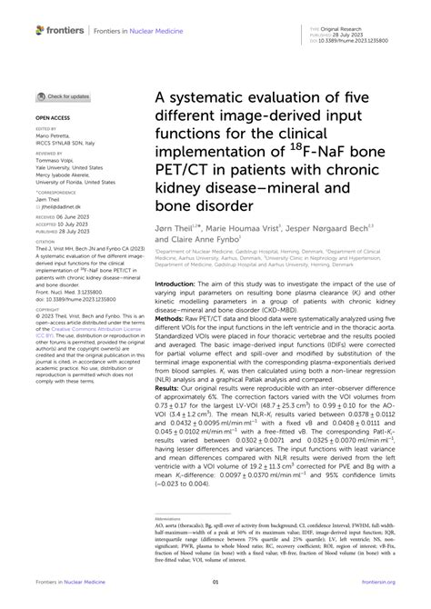 Pdf A Systematic Evaluation Of Five Different Image Derived Input