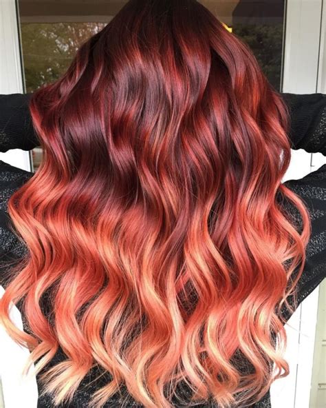 Ombr Hair Vermelho Ideias Incr Veis Para Iluminar O Cabelo Em Cores