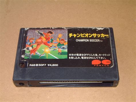 Yahooオークション 【msx】チャンピオンサッカー【ポニーキャニオン】