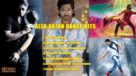 Allu Arjun Dance Hits! - YouTube