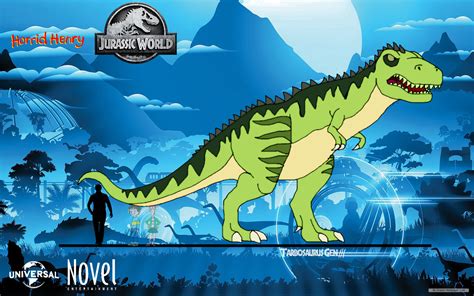 Tarbosaurus Gen 3 Jw Horrid Henry Style By Francoraptor2018 On Deviantart