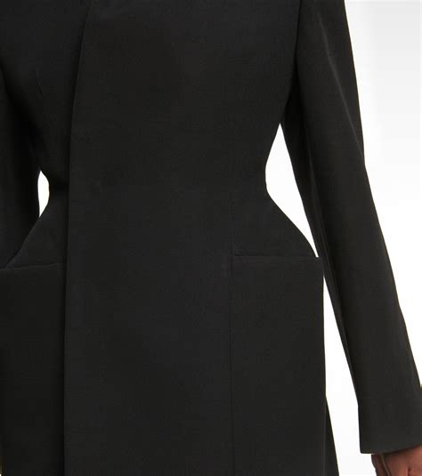 Balenciaga Minimal Hourglass Wool Blazer Balenciaga