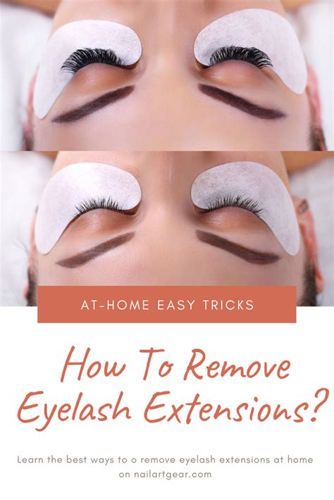 How Do You Remove Lash Extensions At Home Howtormeov