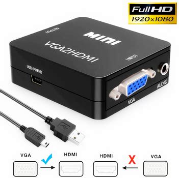 Кабели и переходники VGA на HDMI - ROZETKA | Купить кабель или ...