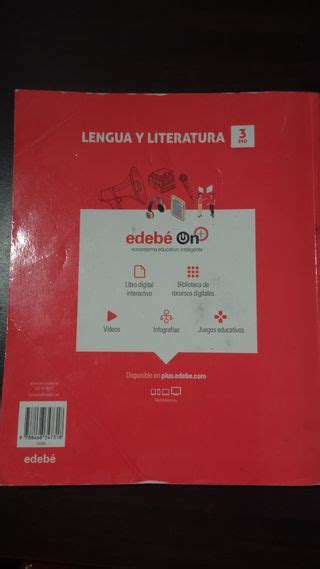 Libro De Castellano Edebé 3eso De Segunda Mano Por 14 Eur En Tarragona