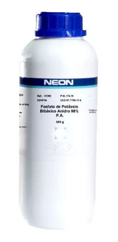 Fosfato De Potássio Bibásico Anidro 98 Pa 1000g Neon Frete Grátis