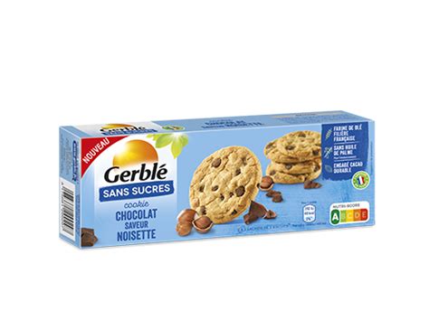 Cookie P Pites De Chocolat Noisettes Gamme Sans Sucres Sans Sucres