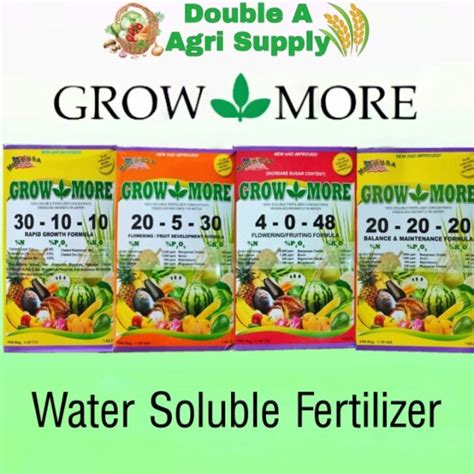 Growmore Grow More Water Soluble Foliar Fertilizer 1 KILO Lazada PH