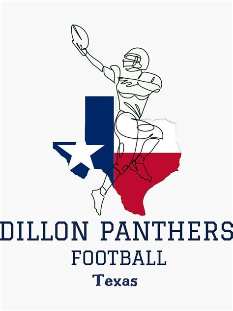 33 Dillon Panthers Football Tim Riggins Sticker For Sale By