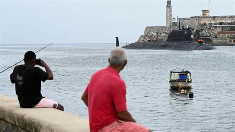 Russian Warships And Nuclear Powered Submarine Arrive In Cuba