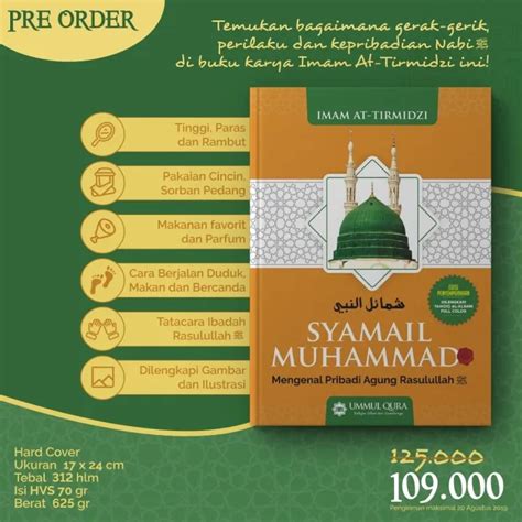 Syamail Muhammad Saw Mengenal Pribadi Agung Rasulullah Lazada Indonesia