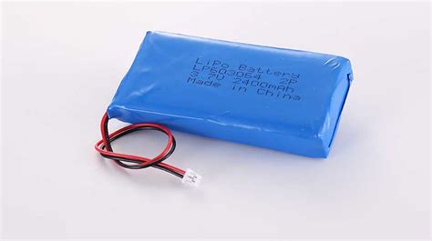 Lithium Polymer Akkus Pack LP603064 2P 3 7V 2400mAh 8 88Wh Mit