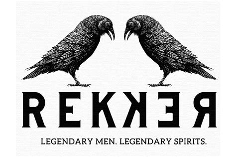 Rekker Rum Labels Illustrated by Steven Noble on Behance