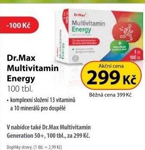 Dopln K Stravy Dr Max Multivitamin Generation V Akci Dr Max Od