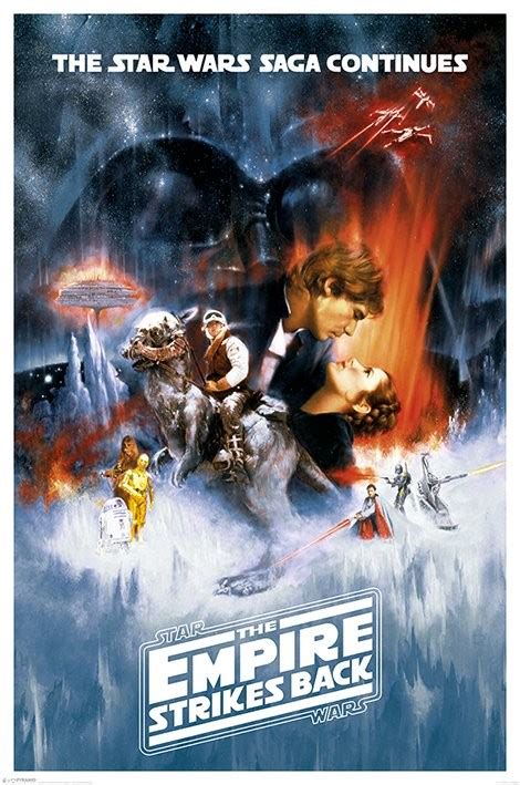 Star Wars Episode V Das Imperium Schl Gt Zur Ck One Sheet Poster