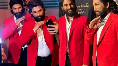 Allu Arjun Unveils Wax Figure At Madame Tussauds Dubai Hails It As A