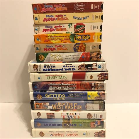 Mary Kate and Ashley Olsen VHS Tapes - Etsy