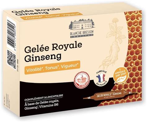 BLANCHE BRESSON Gelée Royale Ginseng Vitamine B6 Immunité Energie