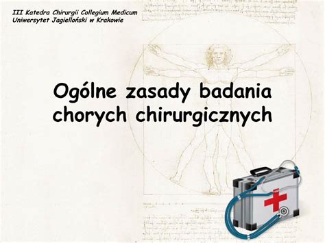 PDF Ogólne zasady badania chorych chirurgicznych 2019 10 17