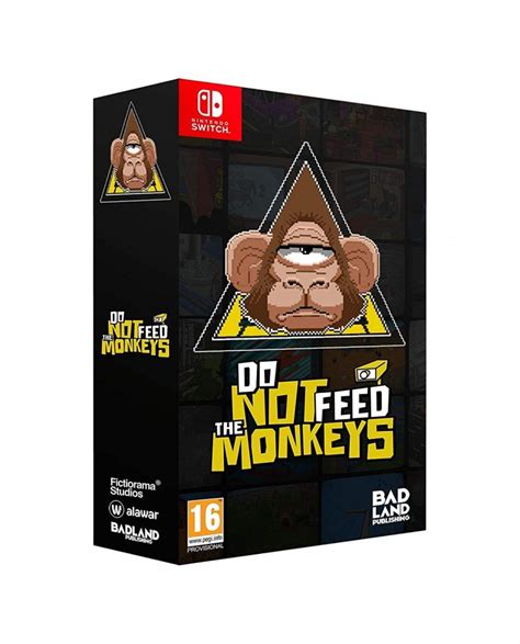 Do Not Feed The Monkeys Collectors Edition Nintendo Switch K B