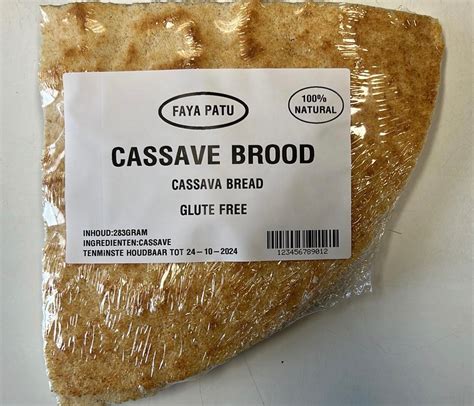 Faya Patu Cassavebrood Snacks Surinaamse Toko