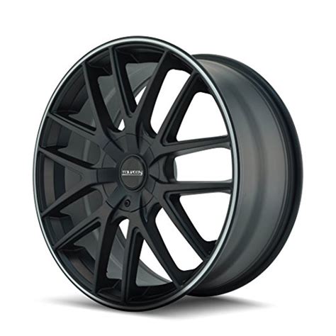 Touren Tr60 3260 Black Wheel With Full Matte 18 X 8 Inches 5 X 112