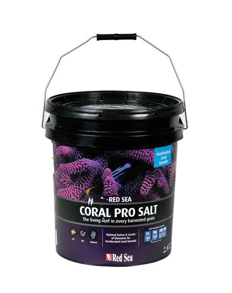 Red Sea Coral Pro 22 Kg Sel Pour Aquariums Recifal