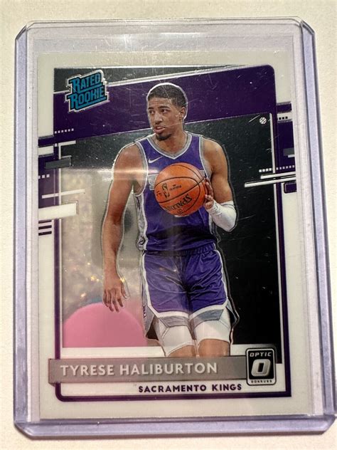 K Donruss Optic Tyrese Haliburton Rr Rc Ebay