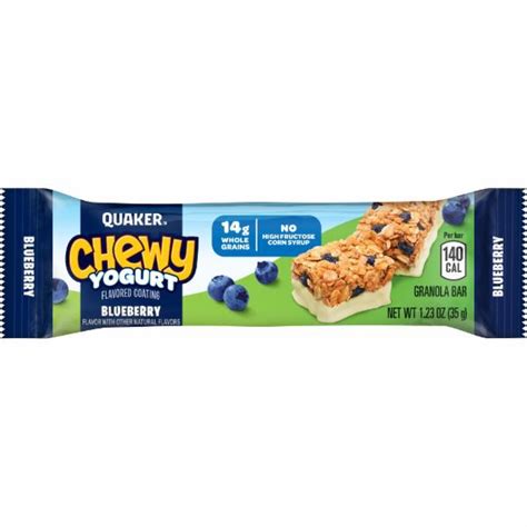 Quaker Chewy Yogurt Granola Bar Variety Pack Smartlabel™