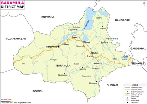 Baramulla District Map