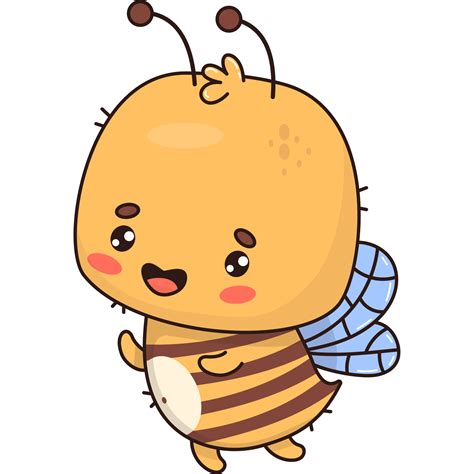 Cute Cartoon Bee 45878831 Png