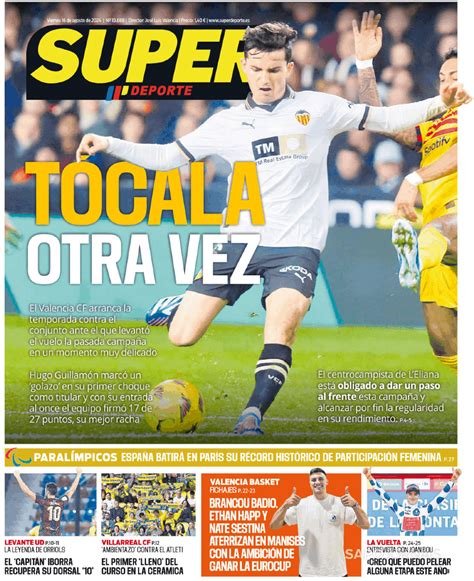 Super Deporte 16 ago 2024 Jornais e Revistas SAPO pt Última