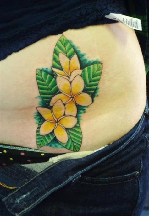 Plumeria Tattoos Designs, Ideas and Meaning - Tattoos For You