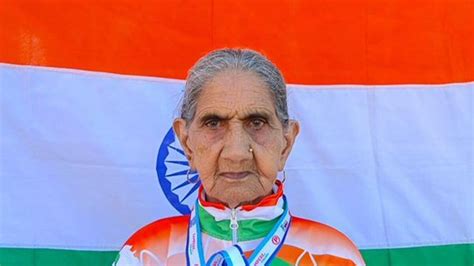 Bhagwani Devi Dagar 94 Wins Gold At The World Masters Athletics